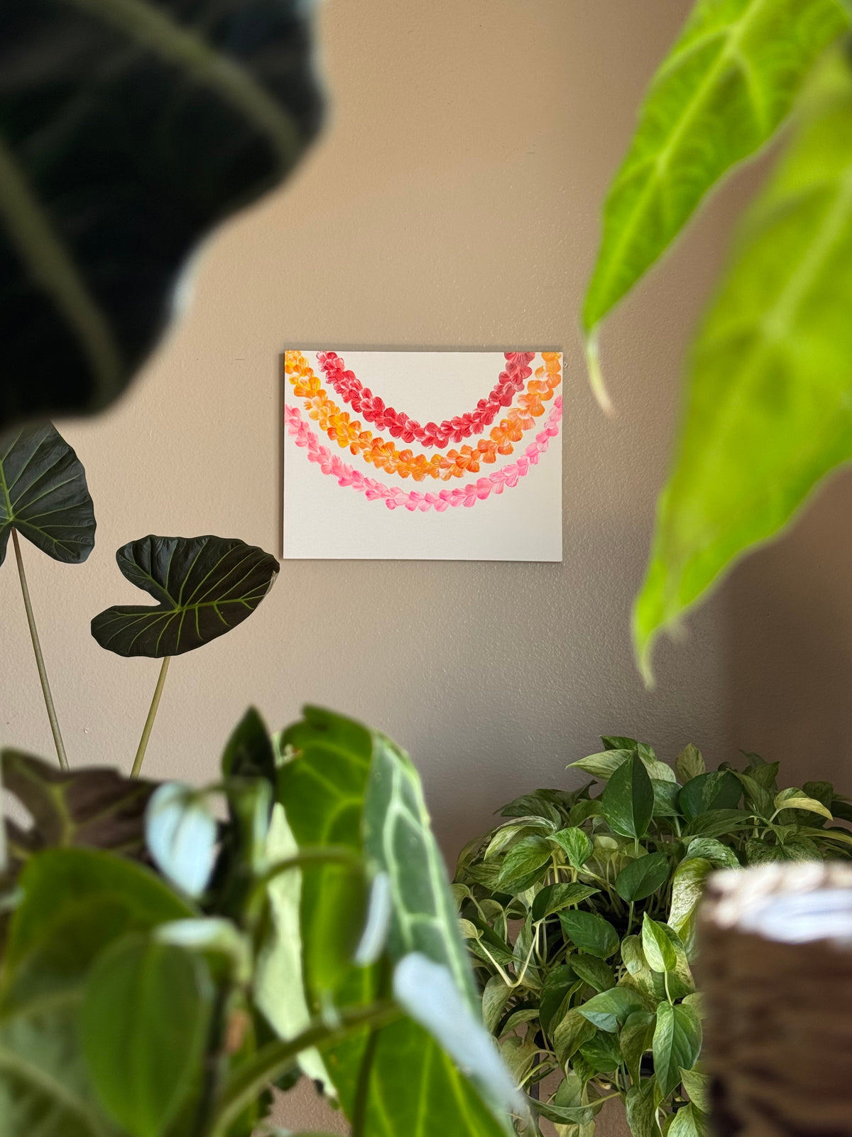 Kekaha Kai Lei Original Canvas