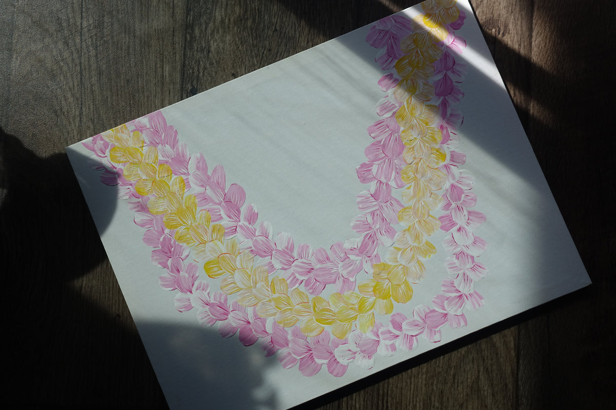 Kaloko Lei Original Canvas