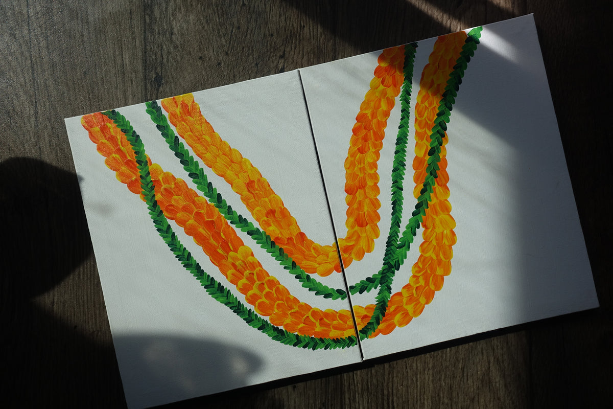 Ke'ei Lei Original Canvas