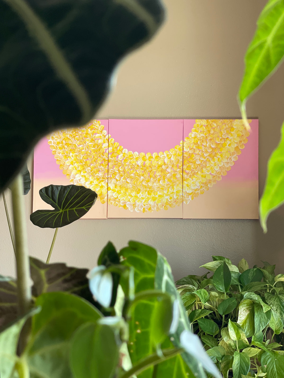 Kukio Lei Original Canvas