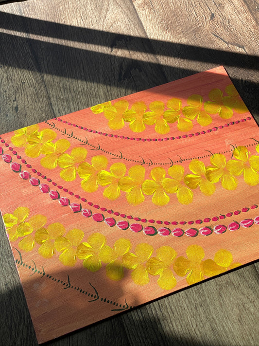 The Original Lei Canvas Panel