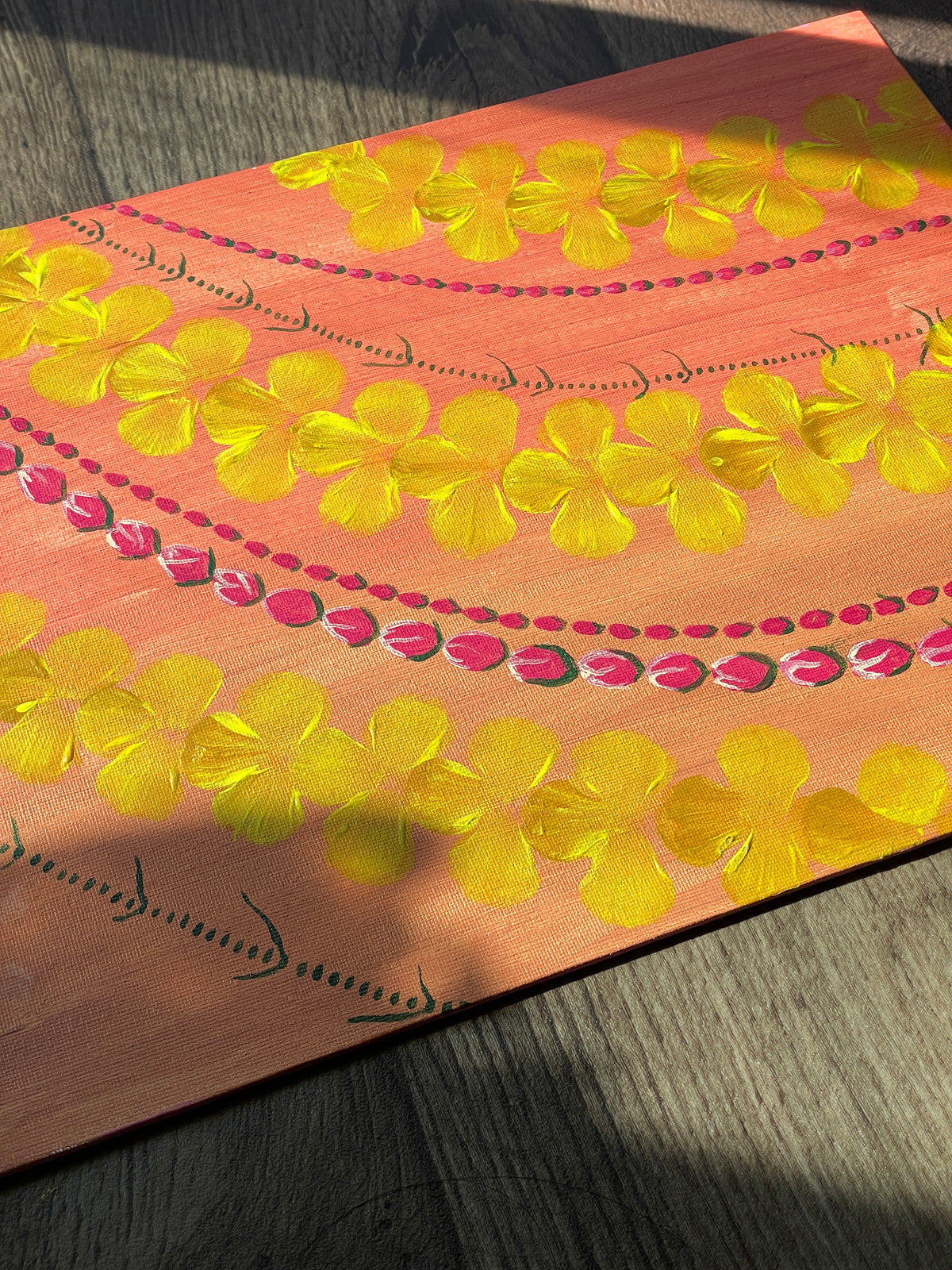 The Original Lei Canvas Panel