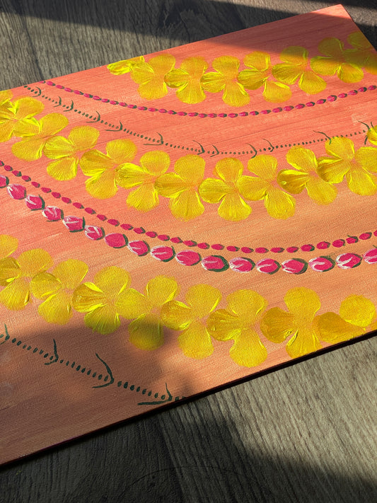 The Original Lei Canvas Panel