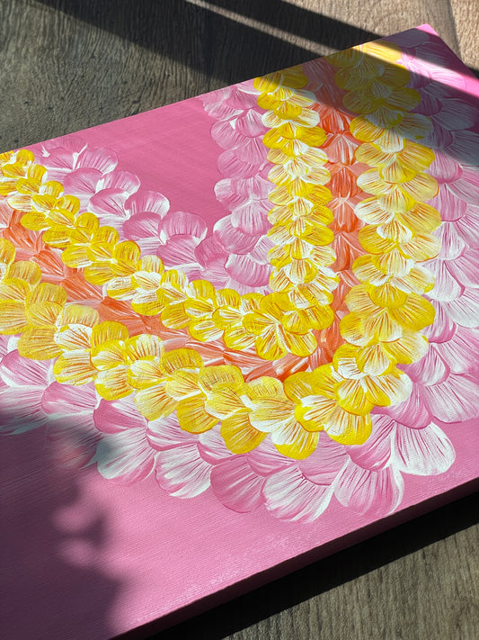 O'oma Lei Original Canvas